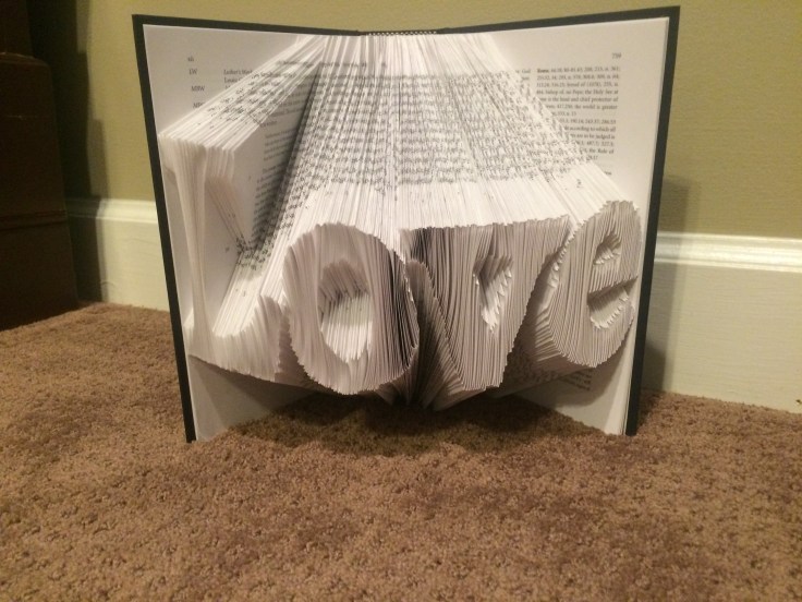 love book words